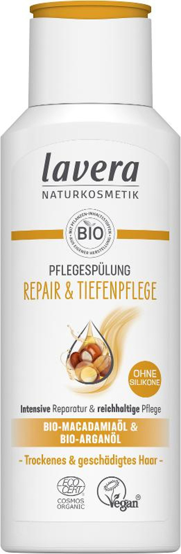 Produktfoto zu Lavera - Repair Pflege Spülung - 200ml