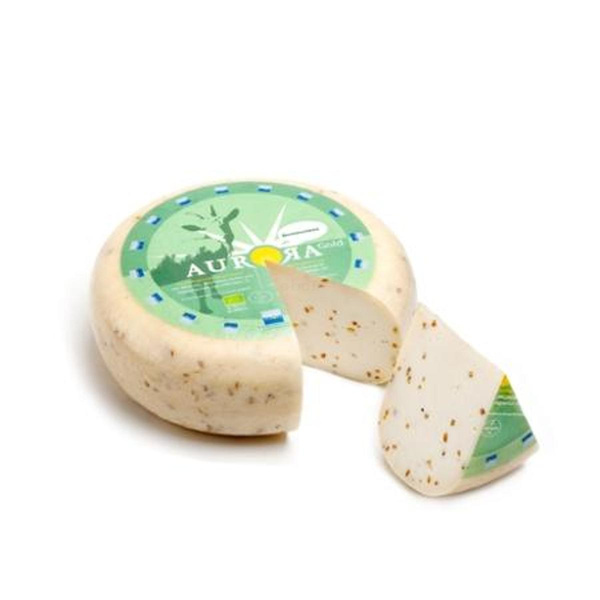 Produktfoto zu Aurora Gold - Ziegengouda Bockshornklee -