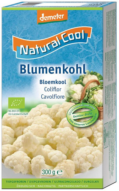 Produktfoto zu Natural Cool - Blumenkohl, tiefgekühlt - 300g