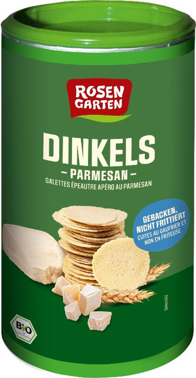 Produktfoto zu Rosengarten - Dinkels Parmesan-Cräcker - 100g