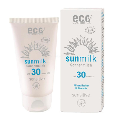 Produktfoto zu Eco - Cosmetics - Sonnenmilch LSF 30 sensitive - 75ml