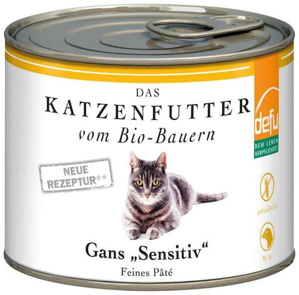 Produktfoto zu Nassfutter Katze Gans - 12x200g