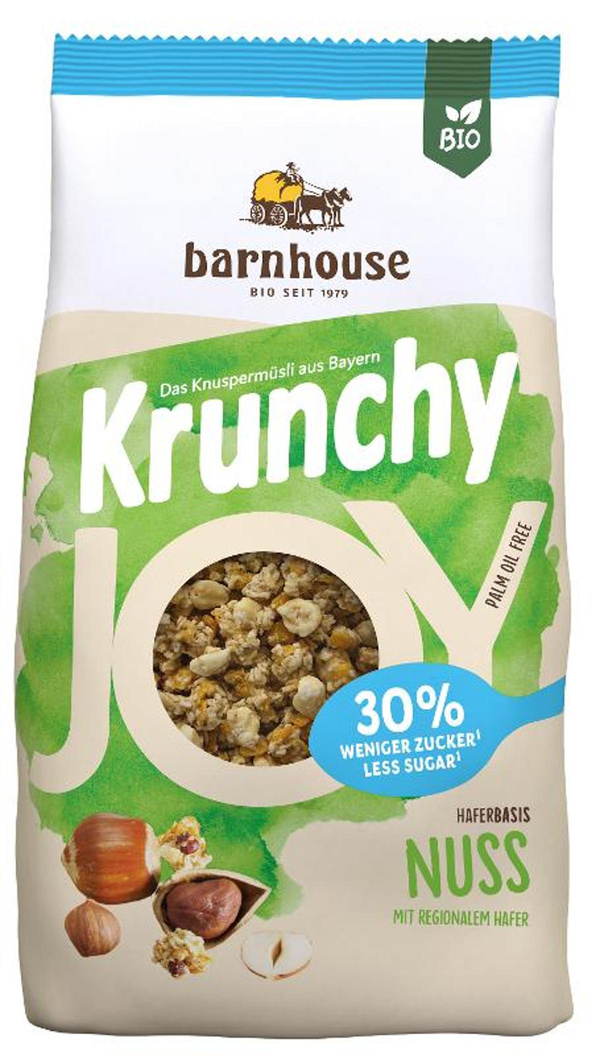 Produktfoto zu Barnhouse - Krunchy Joy Nuss - 375g