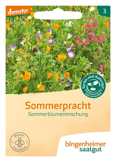 Produktfoto zu Bingenheimer Saatgut - Sommerpracht Blumenmischung