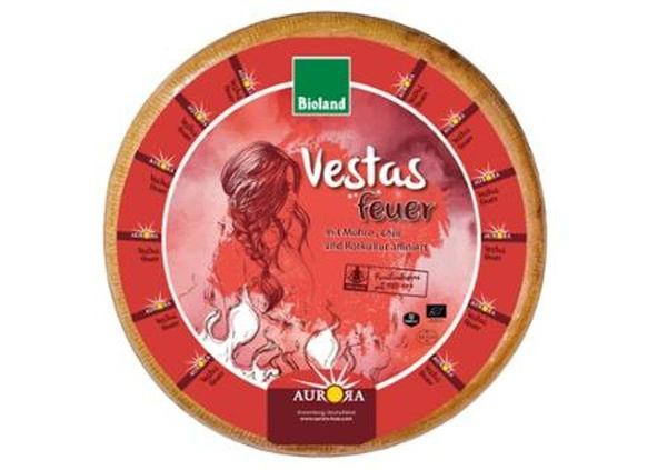Produktfoto zu Aurora Gold - Vestas Feuerkäse -  50% Fett i. Tr.
