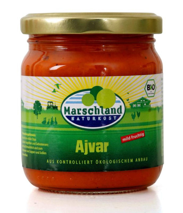 Produktfoto zu Marschland - Ajvar mild - 200g