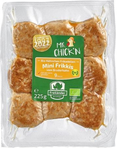 Produktfoto zu Freiländer - Mini Geflügel Frikadellen - 225g