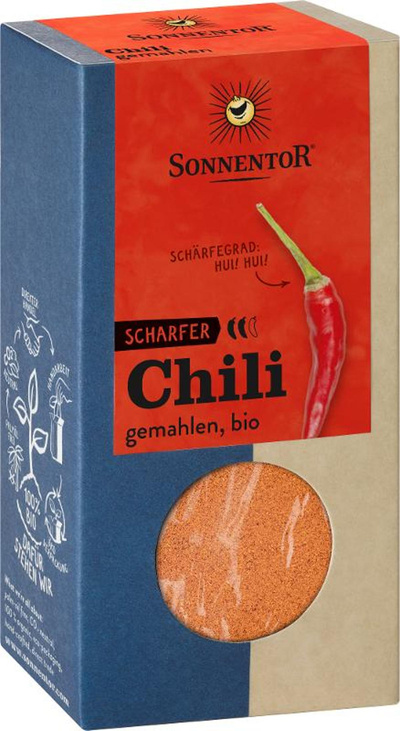 Produktfoto zu Sonnentor - Chili, gemahlen - 40g