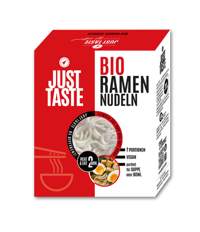 Produktfoto zu Just Taste - Ramen Nudeln - 300g (2 Beutel)