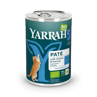 Produktfoto zu Yarrah - Katzenfutter Fisch - 400g