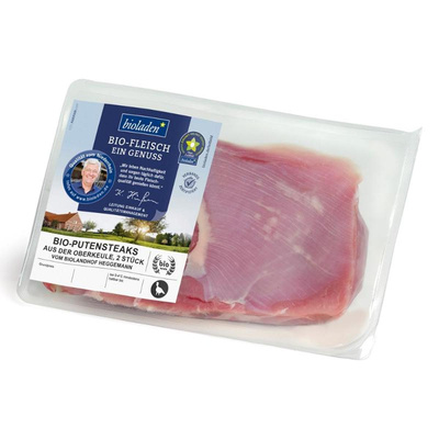 Produktfoto zu bioladen - Putensteak aus der Oberkeule - ca. 300g (2 Stück)
