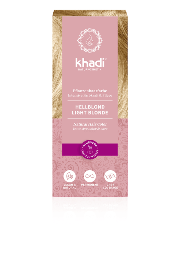 Produktfoto zu Khadi Haarfarbe Hellblond - 50 ml