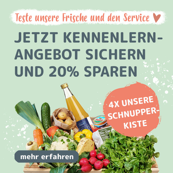 "JETZT KENNENLERNANGEBOT SICHERN UND 20% SPAREN".