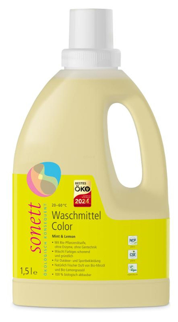 Produktfoto zu SONETT - Waschmittel color - 1,5l