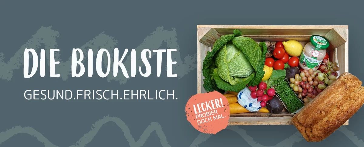 Die Bio Kiste - Gesund. Frisch. Ehrlich.
