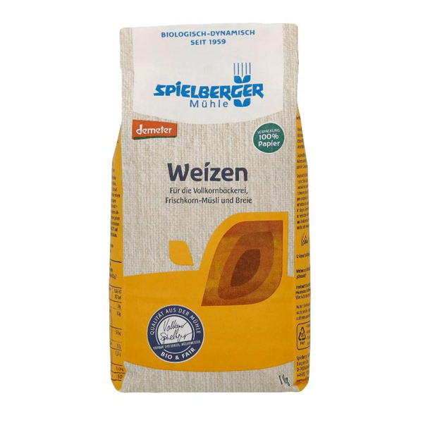 Produktfoto zu Spielberger - Weizen - 1kg