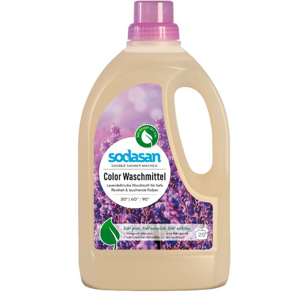 Produktfoto zu Sodasan - Color Waschmittel Lavendel - 1,5l