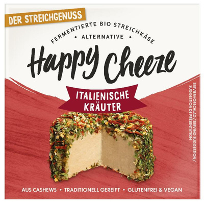 Produktfoto zu Happy Cheeze - Italienische Kräuter, gereift - 100g