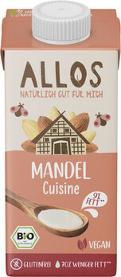 Produktfoto zu Allos - Mandel Cuisine - 200ml