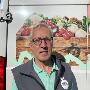 Ludger- Auslieferung beim Bioboten