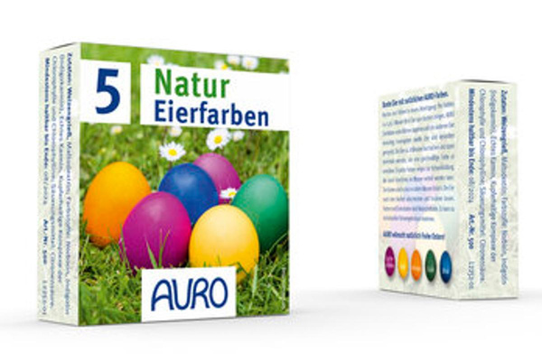 Produktfoto zu Natur-Eierfarben, 5 verschiedene