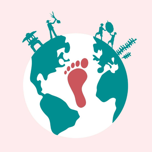 Terrasana Illu kachel_Fußabdruck