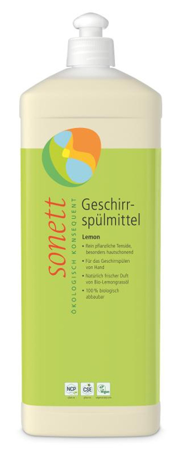 Produktfoto zu SONETT - Geschirrspülmittel Lemon - 1l