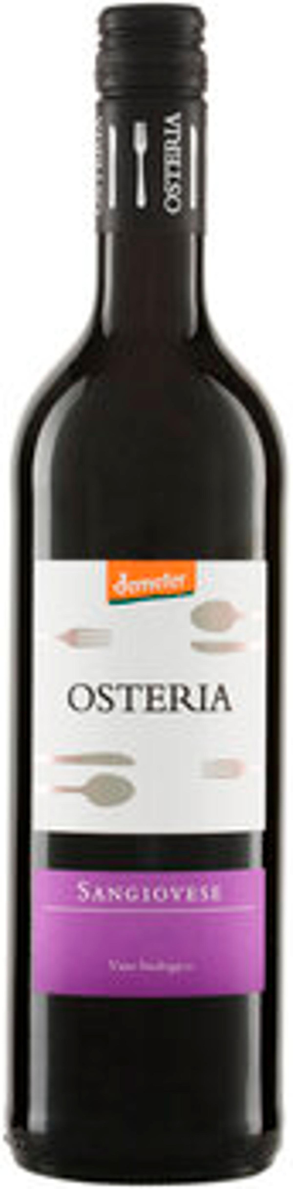 Produktfoto zu OSTERIA Sangiovese IGT Demeter, trocken - 0,75l