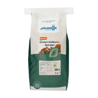 Produktfoto zu Spielberger - Dinkel Vollkorn Spiralen - 2kg