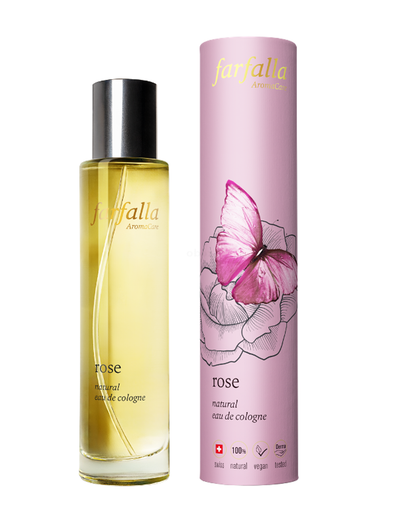 Produktfoto zu Farfalla Eau de Cologne Rose - 50 ml