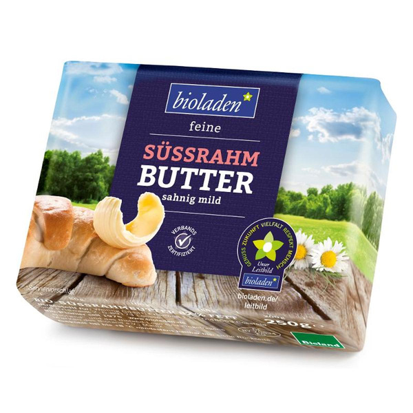 Produktfoto zu bioladen - Butter Süßrahm - 250g