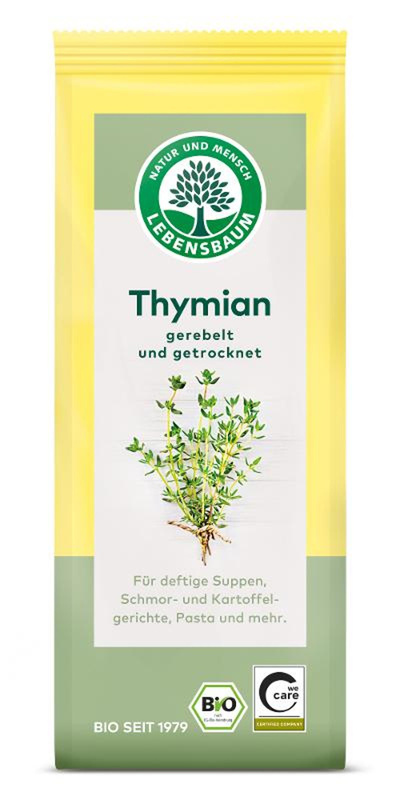 Produktfoto zu Lebensbaum - Thymian, gerebelt - 20g