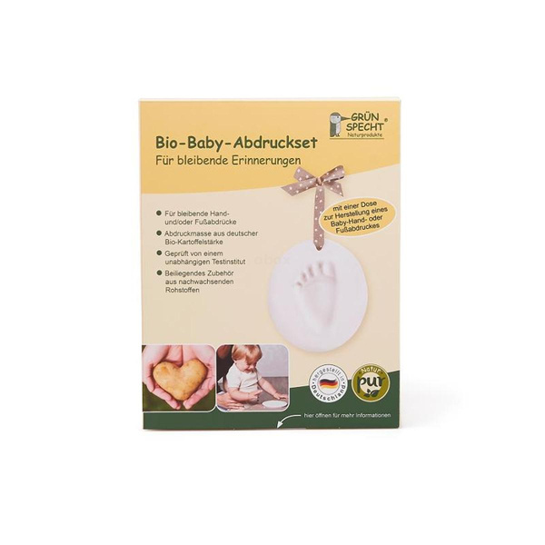 Produktfoto zu Grünspecht Baby-Abdruckset - 1 Stück