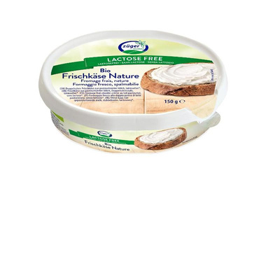 Produktfoto zu Züger - Frischkäse Natur, laktosefrei - 150g