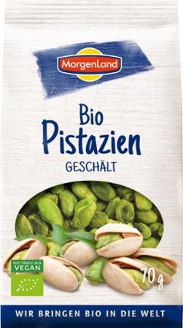 Produktfoto zu Morgenland - Pistazienkerne grün, geschält - 70g