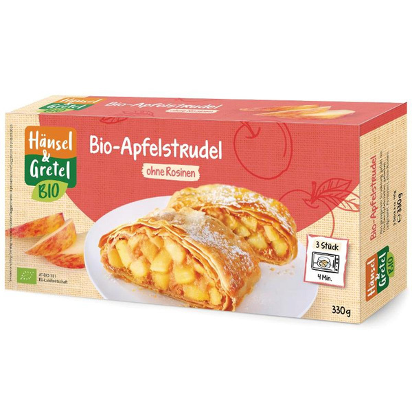 Produktfoto zu Hänsel & Gretel - Apfelstrudel, tiefgekühlt - 330g