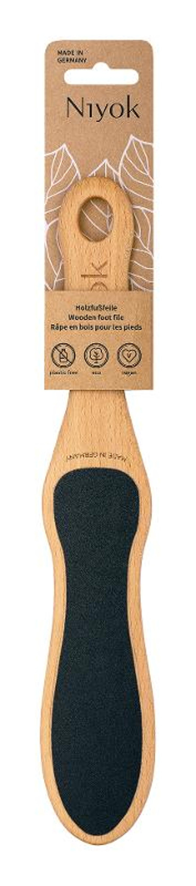 Produktfoto zu Niyok - Fußfeile aus Buchenholz