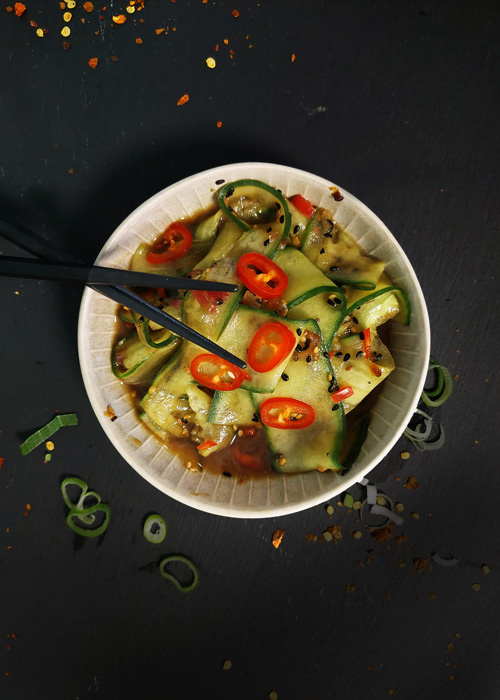 Asiatischer Gurkensalat - Rezepte - Blog - Biobote Emsland