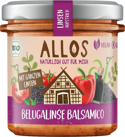 Produktfoto zu Allos - Belugalinse-Balsamico - 140g