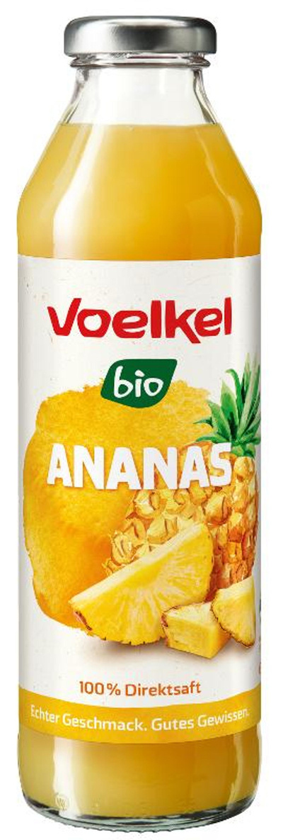 Produktfoto zu Voelkel - Ananassaft - 0,5l