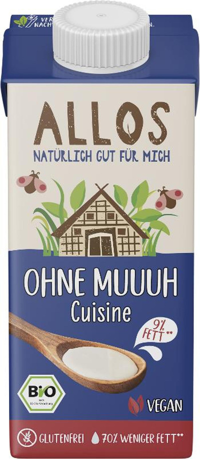 Produktfoto zu Allos - Ohne Muhhh zum Kochen - 200ml