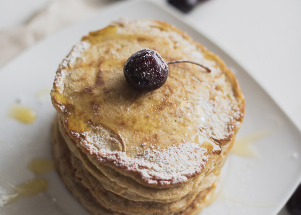 Kleine (Erdmandel-)Pfannkuchen