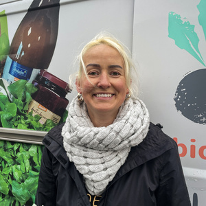 Magda -im Fahrerteam beim Bioboten