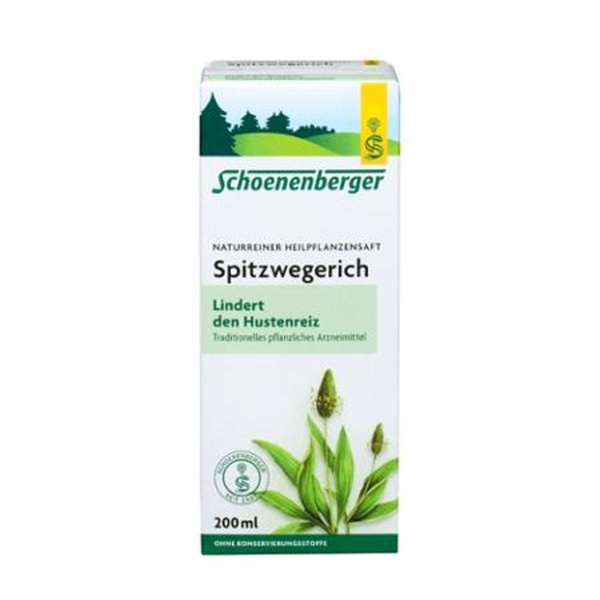 Produktfoto zu Schoenenberger Spitzwegerich-Saft - 200ml