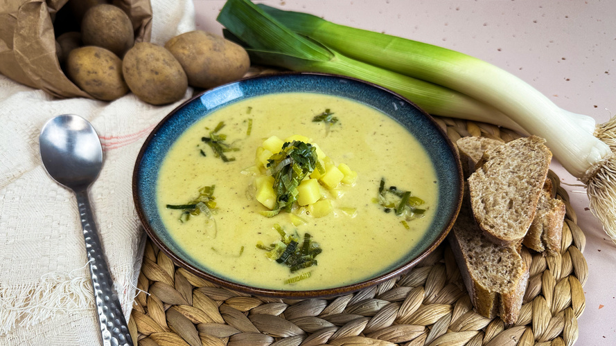 Rezeptbild für 342. Kartoffel-Lauchsuppe