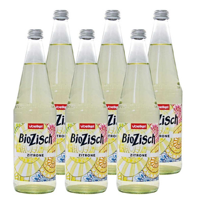Produktfoto zu Voelkel - Bio Zisch Zitrone - 6 x 0,7l