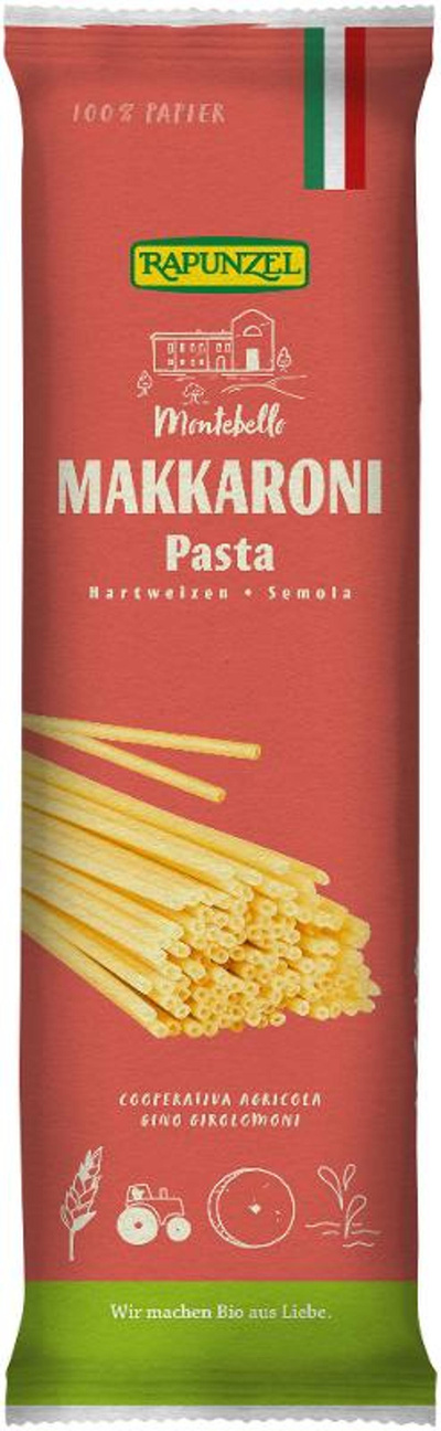 Produktfoto zu Rapunzel - Makkaroni Semola - 500g