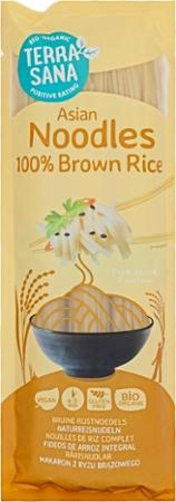 Produktfoto zu TerraSana - 100% - Naturreisnudeln - 250g