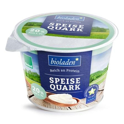 Produktfoto zu bioladen - Speisequark, 20% - 250g
