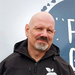 Dirk - im Fahrerteam beim Bioboten